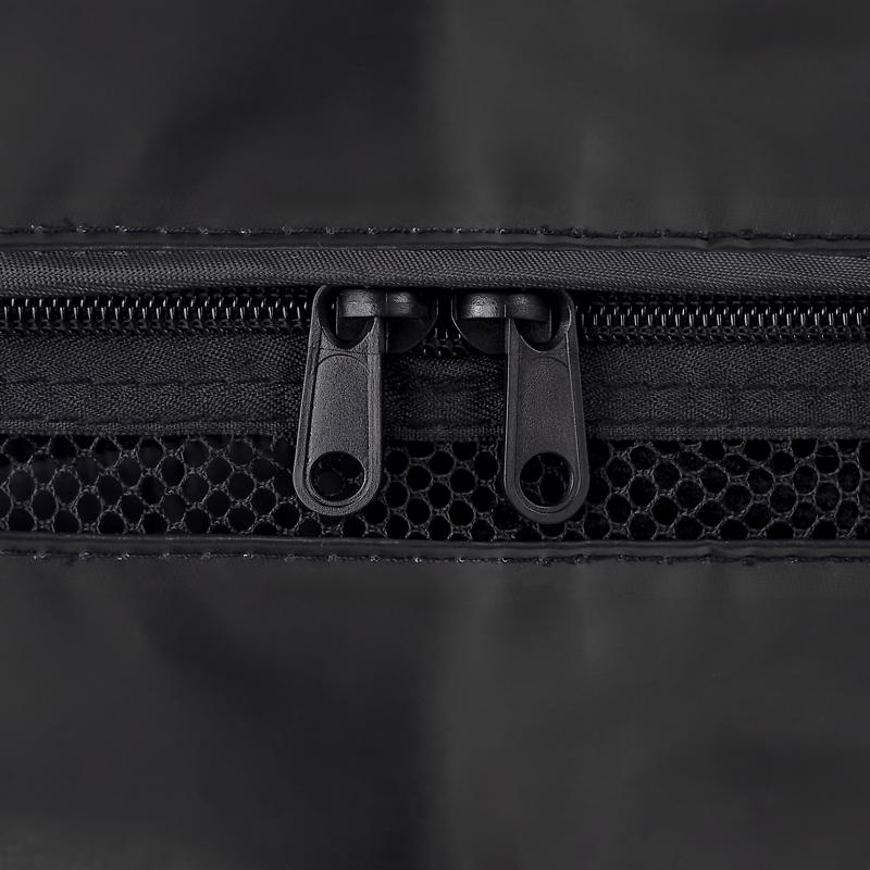 Hefty Black/Clear Flexible Tote w/Handle 26 in. H X 12 in. W X 16 in. D Stackable