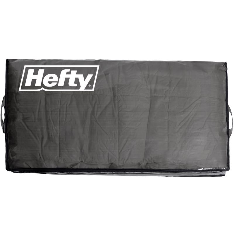 Hefty Underbed Black/Clear Storage Bag 6 in. H X 39 in. W X 20 in. D