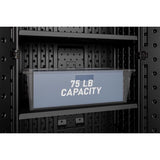 Suncast Cabinet 80.25 in. H X 40 in. W X 20.25 in. D Black Resin 2-Door Cabinet