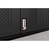 Suncast Cabinet 80.25 in. H X 40 in. W X 20.25 in. D Black Resin 2-Door Cabinet
