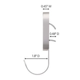 3M Claw Steel Hooks 1 pk