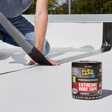 Flex Seal Family of Products Flex Tape Pro Series 4 in. W X 8 ft. L Black Waterproof Repair Tape 1 p
