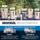 Blazer Strong Strap Black Stretch Strap 48 in. L 1 pk