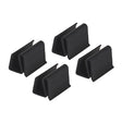 M-D Building Products Black  Vinyl Retainer Clip For 7/16 4 pk