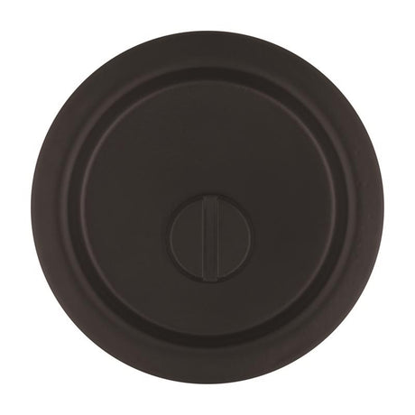 National Hardware Matte Black Zinc Pocket Door Latch 1 pk