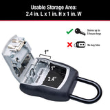 Master Lock 6.25 in. H X 3.25 in. W X 1.5 in. L Metal 4-Dial Combination Lock Box