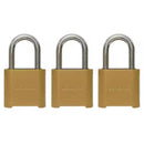 Master Lock 3.32 in. H X 2 in. W X 1.5 in. L Die-Cast Zinc 4-Digit Combination Combination Padlock