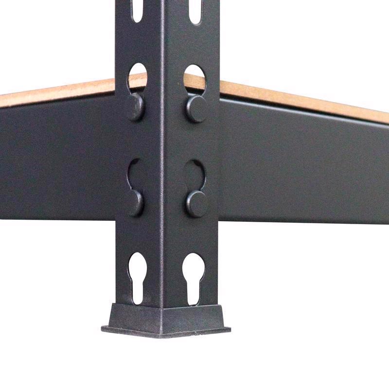 Ar Shelving 60 in. H X 12 in. W X 30 in. D Steel 4-Tier Shelving Unit