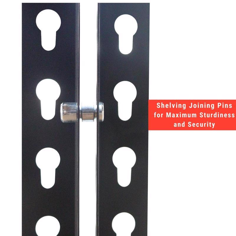 Ar Shelving 60 in. H X 12 in. W X 30 in. D Steel 4-Tier Shelving Unit