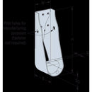 Simpson Strong-Tie 8.82 in. H X 2.89 in. W Galvanized Steel Holdown