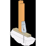 Simpson Strong-Tie 8.82 in. H X 2.89 in. W Galvanized Steel Holdown