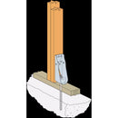 Simpson Strong-Tie 8.82 in. H X 2.89 in. W Galvanized Steel Holdown