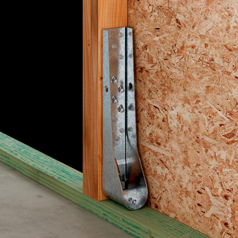 Simpson Strong-Tie 17.31 in. H X 2.95 in. W Galvanized Steel Holdown