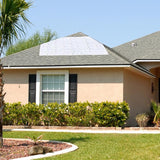 Smart-Tarp Self-Adhering 120 in. W X 120 in. L Poly Tarp White