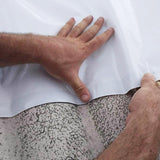 Smart-Tarp Self-Adhering 120 in. W X 120 in. L Poly Tarp White