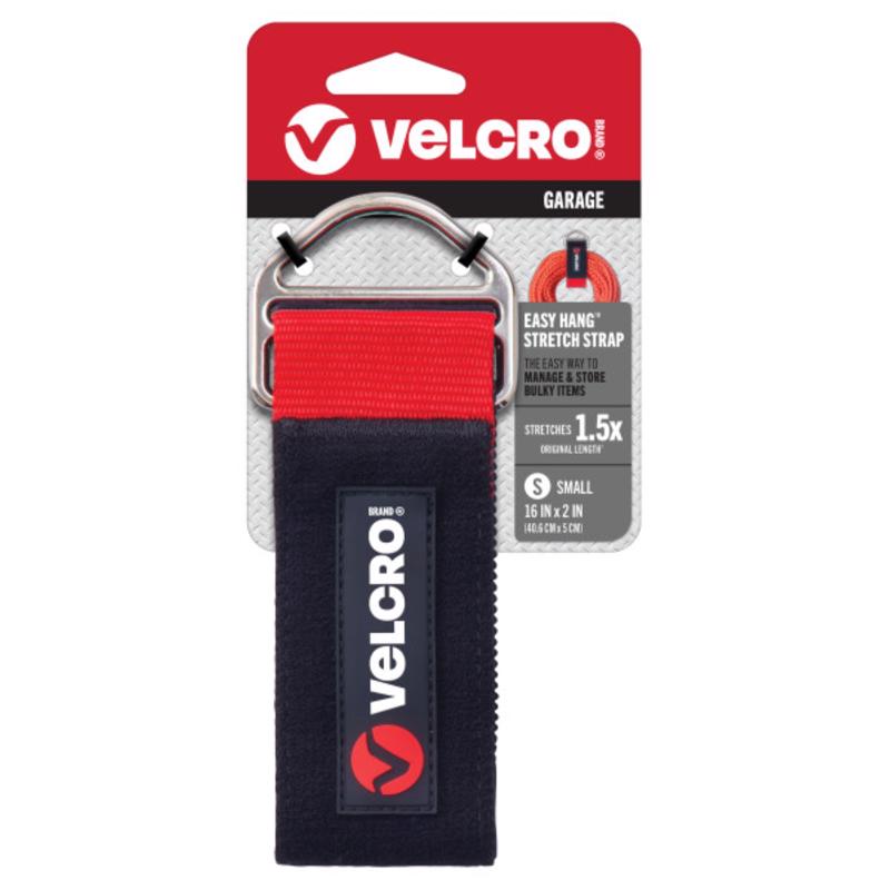 VELCO Brand Easy Hang Stretch 16 in. L Nylon/Steel/Hook and Loop Enclosure Small Storage Strap 20 lb
