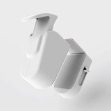 SnapPower HugLock White ABS/TPR Door Lock 1 pk