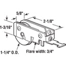 Prime-Line 1-1/4 in. D X 5/16 in. L Steel Pocket Door Roller Assembly 1 pk