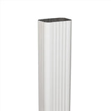 Amerimax 2 in. H X 3 in. W X 48 in. L White Aluminum Rectangular Downspout