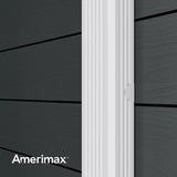 Amerimax 2 in. H X 3 in. W X 48 in. L White Aluminum Rectangular Downspout