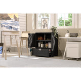 Suncast Cabinet 36 in. H X 30 in. W X 20.0 in. D Black Resin Cabinet