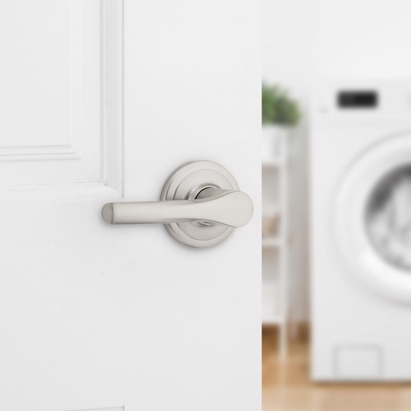 Kwikset Henley Satin Nickel Dummy Lever Right or Left Handed