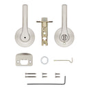 Kwikset Henley Satin Nickel Privacy Lever Right or Left Handed