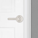 Kwikset Henley Satin Nickel Privacy Lever Right or Left Handed