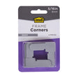 M-D Building Products Gray Plastic Frame Corners 5/16 in. H 4 pk