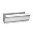 Amerimax 3.5 in. H X 5 in. W X 48 in. L White Aluminum K Box Gutter