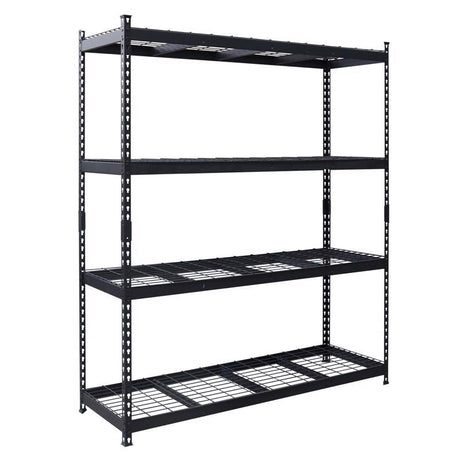 Ar Shelving HD Metal Shelf 72 in. H X 60 in. W X 20 in. D Steel 4-Tier Shelving Unit