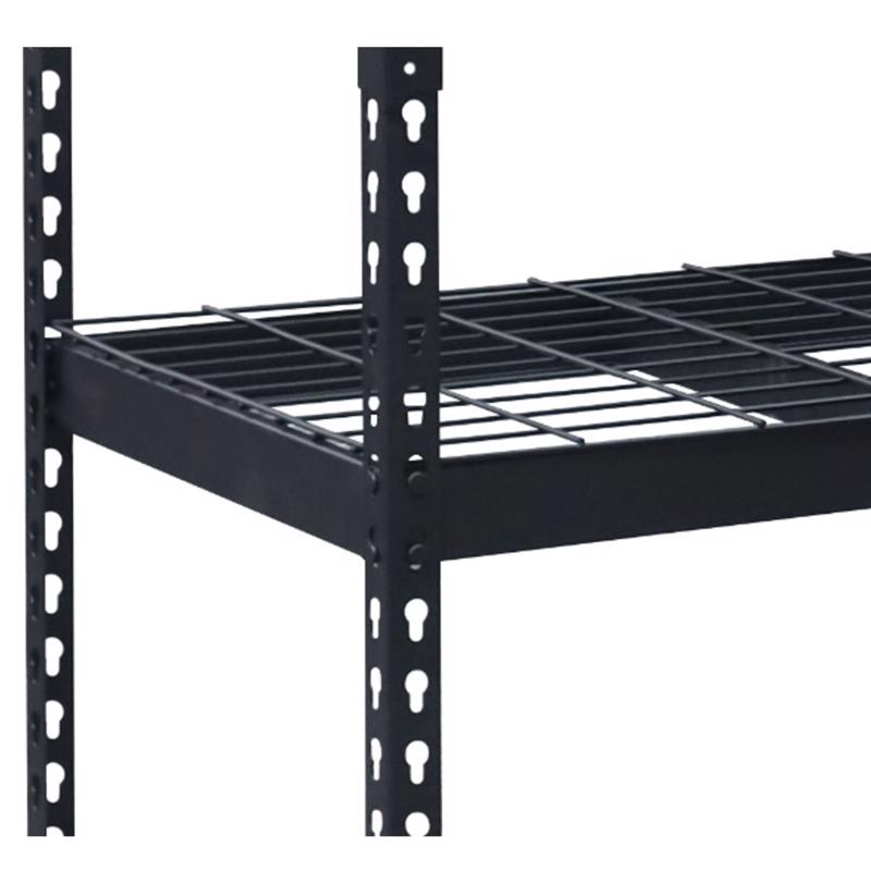 Ar Shelving HD Metal Shelf 72 in. H X 60 in. W X 20 in. D Steel 4-Tier Shelving Unit