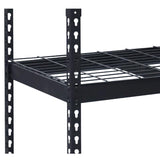 Ar Shelving HD Metal Shelf 72 in. H X 60 in. W X 20 in. D Steel 4-Tier Shelving Unit