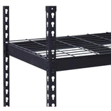Ar Shelving HD Metal 72 in. H X 48 in. W X 24 in. D Steel 5-Tier Shelving Unit