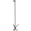 iDesign 2.5 in. H X 7.2 in. W X 25.75 in. L Steel Over The Door Hanger Holder