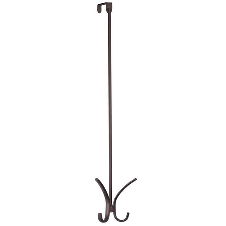 iDesign 2.5 in. H X 7.2 in. W X 25.75 in. L Steel Over The Door Hanger Holder