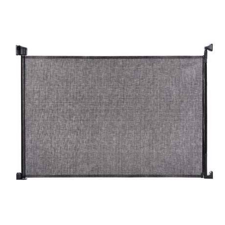 North States Toddleroo Black Mesh Retractable Safety Gate 1 pk