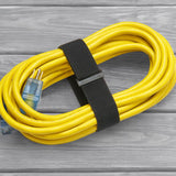 Wrap-It 0.5 in. L Black Nylon Cinch Strap