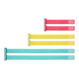 Wrap-It 0.5 in. L Assorted Nylon Cinch Strap