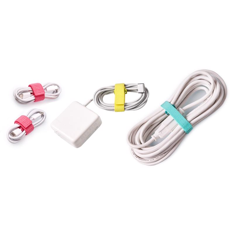 Wrap-It 0.5 in. L Assorted Nylon Cinch Strap
