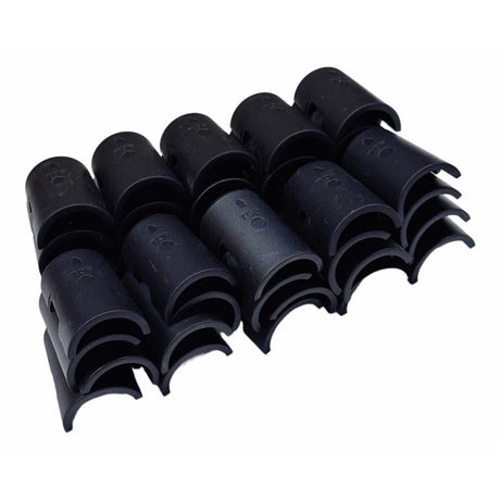 ATC 20pk 2 in. H X 1 in. W X 1 in. D Plastic Replacement Shelf Sleeves