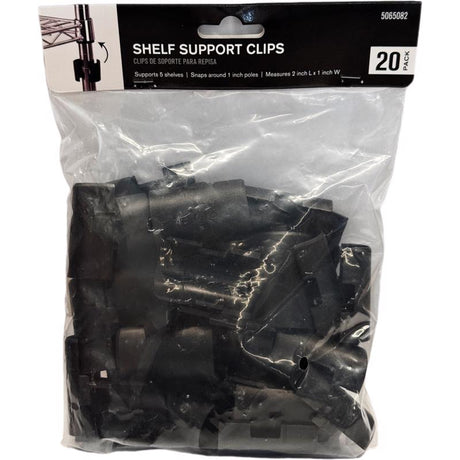 ATC 20pk 2 in. H X 1 in. W X 1 in. D Plastic Replacement Shelf Sleeves