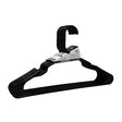 ClosetSelect Plastic Black Hanger 10 pk