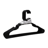 ClosetSelect Plastic Black Hanger 10 pk