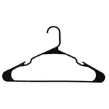 ClosetSelect Plastic Black Hanger 10 pk