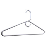 ClosetSelect Plastic White Heavy Duty Clothes Hangers 3 pk