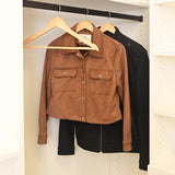 ClosetSelect Wood Brown Suit Hanger 5 pk