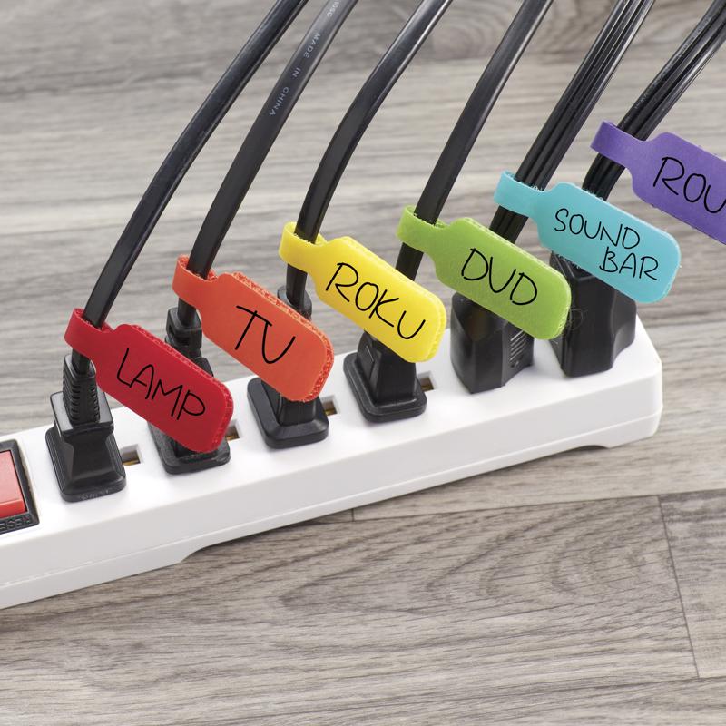 Wrap-It Assorted Polyethylene Cable Labels
