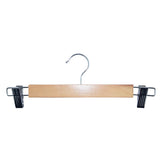 ClosetSelect Wood Brown Skirt/Slack Hanger 5 pk