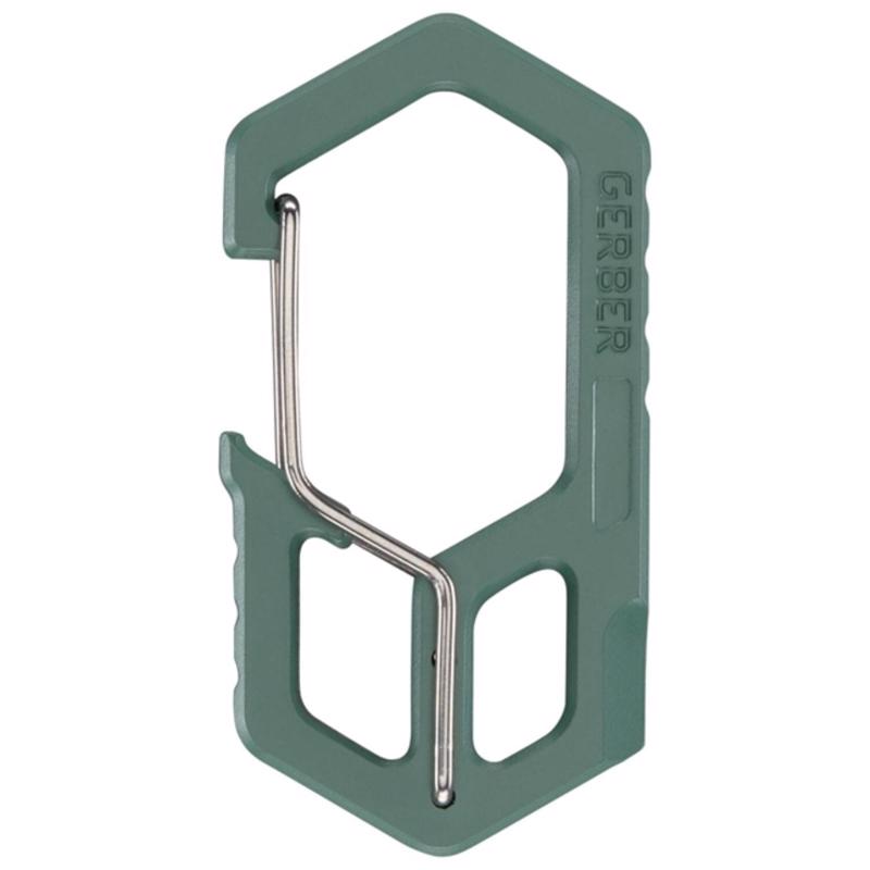 Gerber Metal Green Carabiner